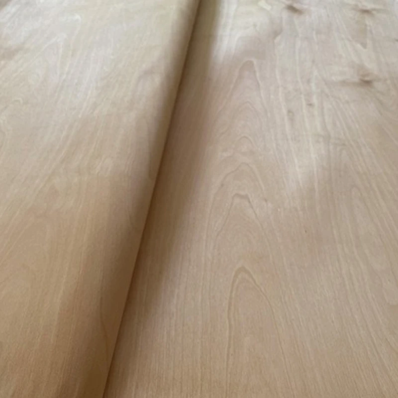 High quality birch wood veneer, natural texture for plywood and furniture
