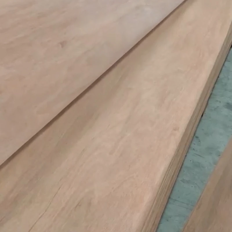 Keruing veneer sheets with natural tropical wood grain for furniture and interior applications.